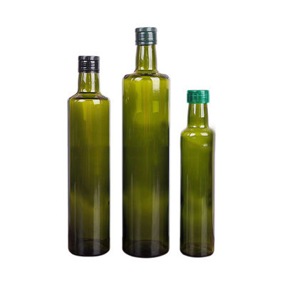 Bottiglia spessa del contagoccia dell'olio d'oliva della parete, bottiglia durevole del quadro/tonda olio d'oliva fornitore