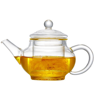 Teiera di vetro sana di Infuser del tè, termoresistente tutta la teiera di vetro con il filtro fornitore