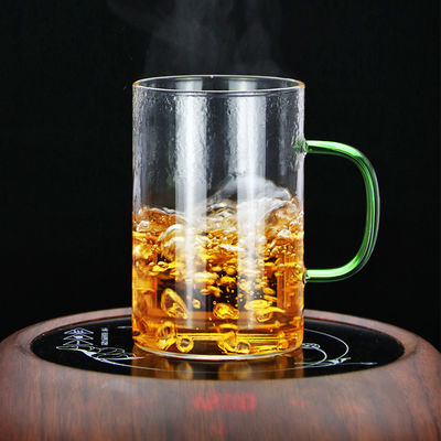 Capacità di vetro fredda 300ml/400ml della tazza di Infuser del tè del creatore di tè di miscela per la casa fornitore