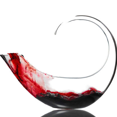 Mestiere fatto a mano del liquore dello scorpione del vino di colore trasparente di vetro a forma di del decantatore fornitore