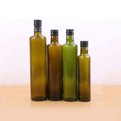 Bottiglia di olio d'oliva dell'oggetto d'antiquariato del commestibile, bottiglie di vetro senza piombo della salsa dell'all'aceto fornitore