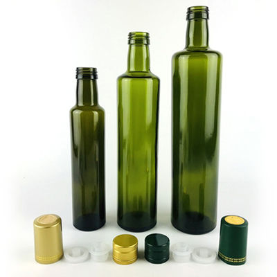 Nessun supporto di servizio di vetro rotondo dell'OEM della prova della polvere della bottiglia di olio d'oliva dell'ugello del gocciolamento fornitore