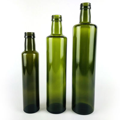 Nessun supporto di servizio di vetro rotondo dell'OEM della prova della polvere della bottiglia di olio d'oliva dell'ugello del gocciolamento fornitore