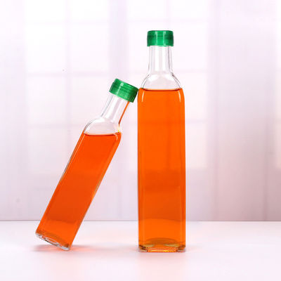Bottiglia portatile di stoccaggio della cucina, piccole bottiglie di vetro del cappuccio sigillato per olio d'oliva fornitore
