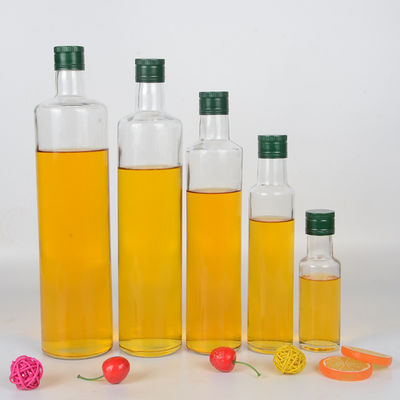 Contenitore di vetro della bottiglia di olio d'oliva della parete spessa con il becco/tappo a vite fornitore