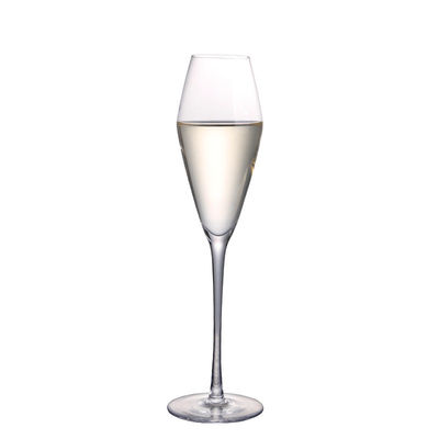 I vetri di vino di cristallo di lusso lungamente hanno staccato i vetri dal gambo di flûte senza piombo fornitore