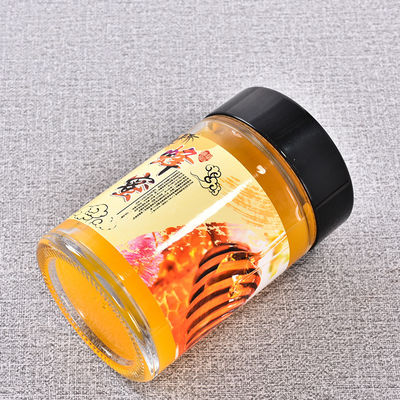 Piccolo barattolo del miele di cristallo con lo SGS amichevole di Eco del coperchio di plastica approvato fornitore