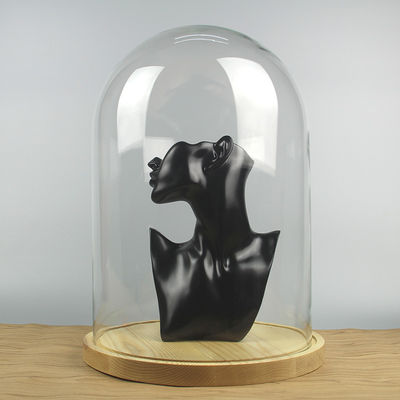 Cupola di vetro dei gioielli fatti a mano di altezza 40cm di spessore 4.5mm fornitore