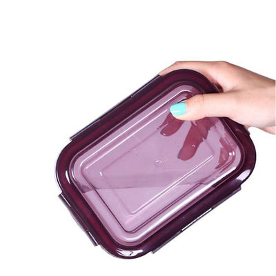 Chiaro contenitore di alimento di vetro a perfetta tenuta libero 410ml di BPA fornitore