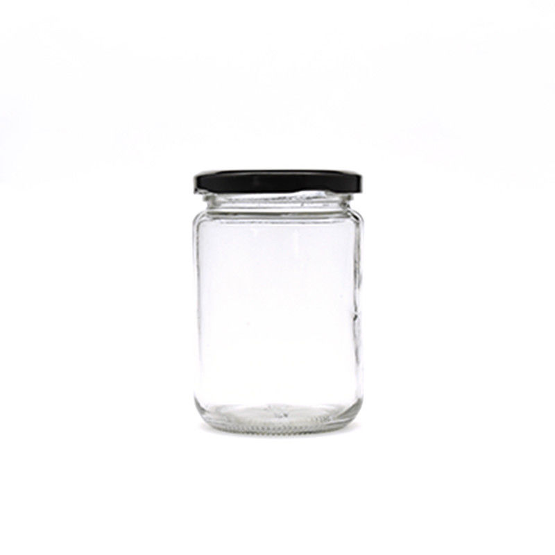 Torsione di vetro riutilizzabile del barattolo dell'inceppamento fuori dal peso leggero del cappuccio per miele/inceppamento fatti a macchina fornitore