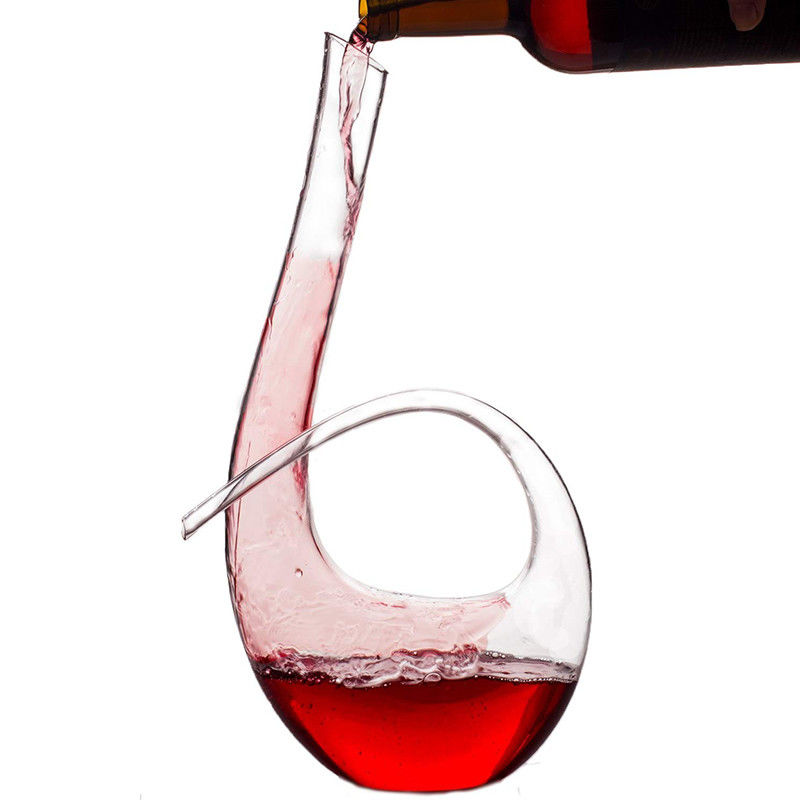 forma classica dell'ottone di progettazione del vino 1500ml dell'aeratore di vetro del decantatore fornitore