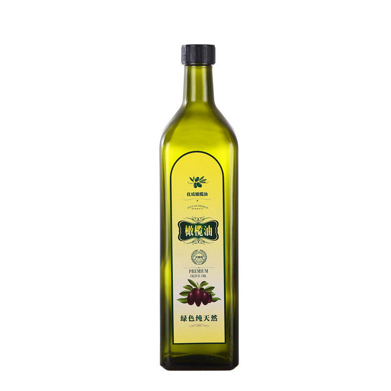 Vetro vuoto bottiglie di olio d'oliva 250 ml/500ml, vetro amichevole del decantatore dell'olio d'oliva di Eco fornitore