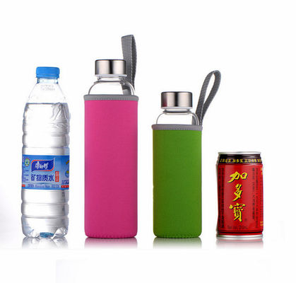 bottiglia di acqua del vetro borosilicato su misura 550ml con la manica del neoprene fornitore