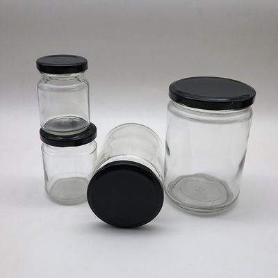 Fissi i barattoli d'inscatolamento mini di vetro della guarnizione, il contenitore di vetro rotondo 500ml/720ml fornitore