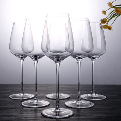 Vetri senza piombo soffiati mano, vetri di cristallo del vino rosso del Bordeaux di stile italiano premio fornitore