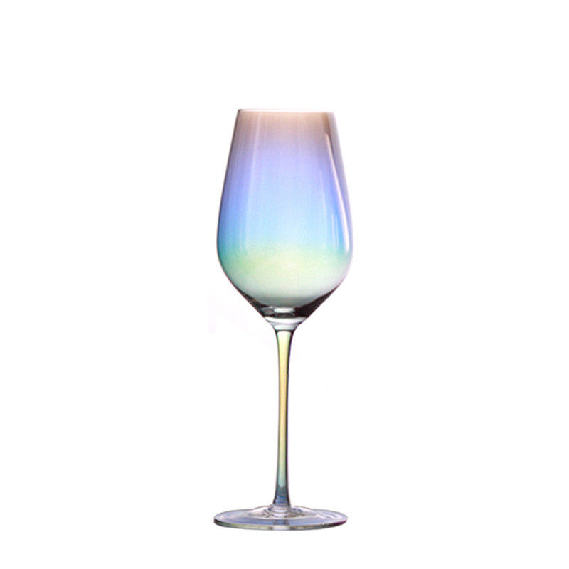 Vetro di vino elettrolitico dell'arcobaleno, insieme trasparente del decantatore di vetro di vino di Borgogna fornitore